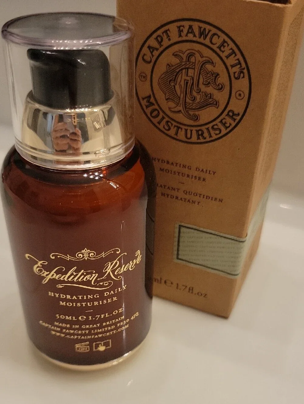 Captain Fawcett's Hydrating Daily Moisturizer Expedition Reserve